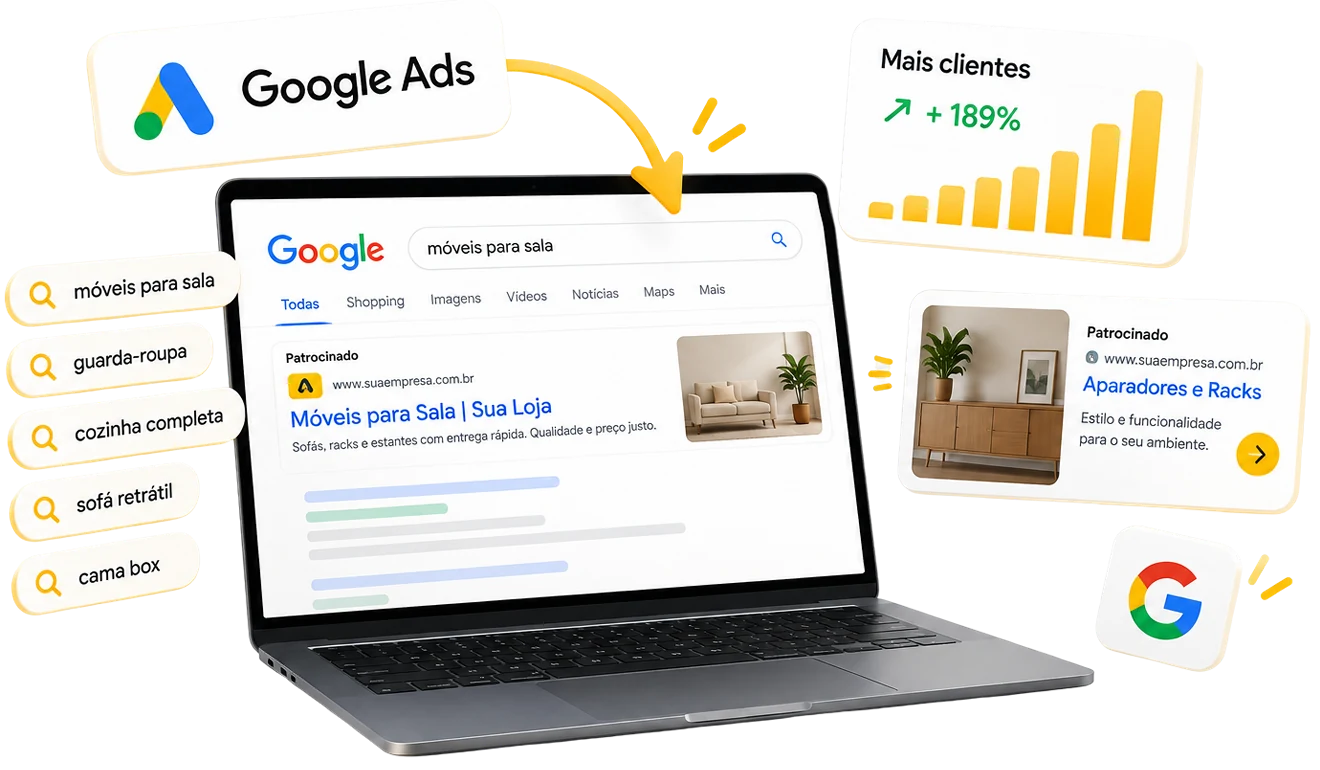 Anúncios no Google